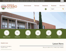 Tablet Screenshot of co.otero.nm.us